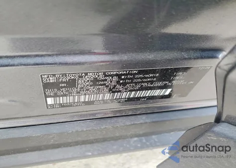 2025 Toyt Rav4 Hybri from USA, damaged, VIN JTMB6RFV5SD155864